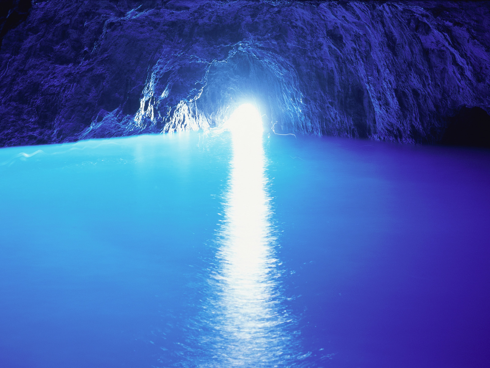 Blue Grotto in Capri